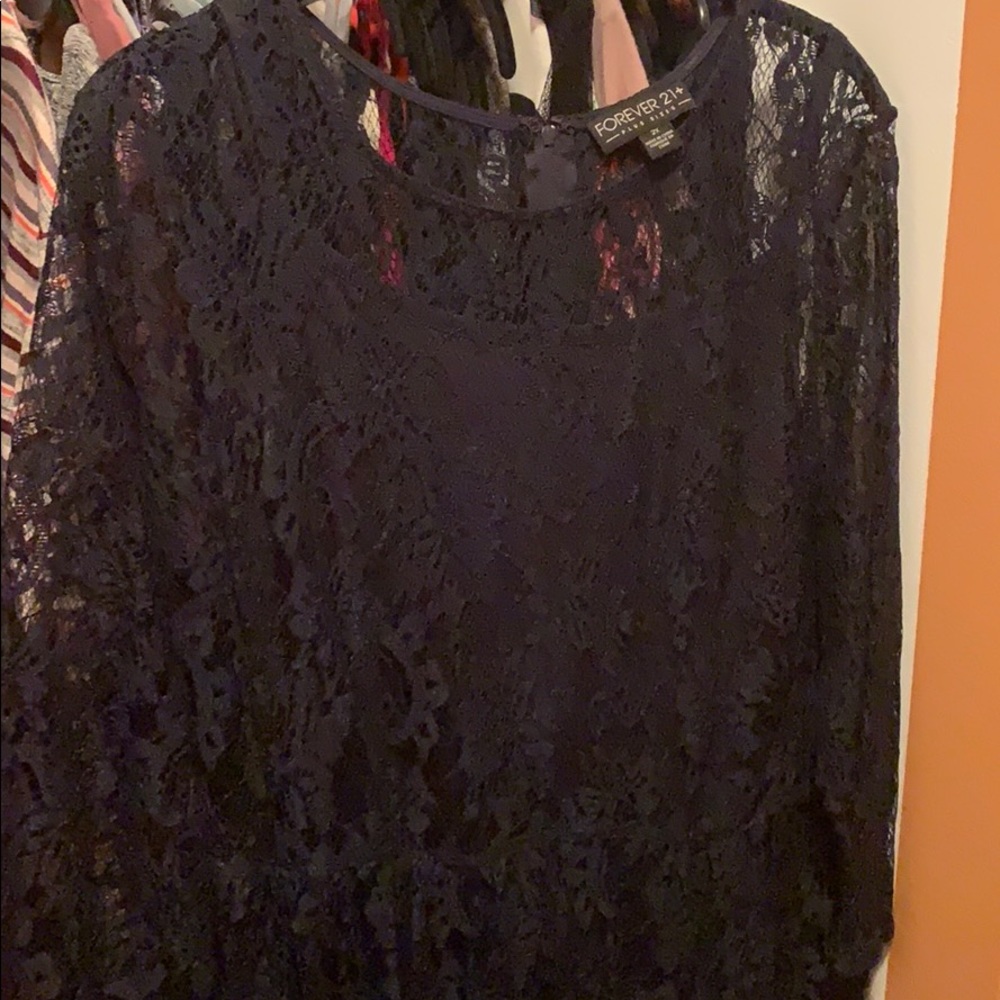 Navy Blue Forever21 dress